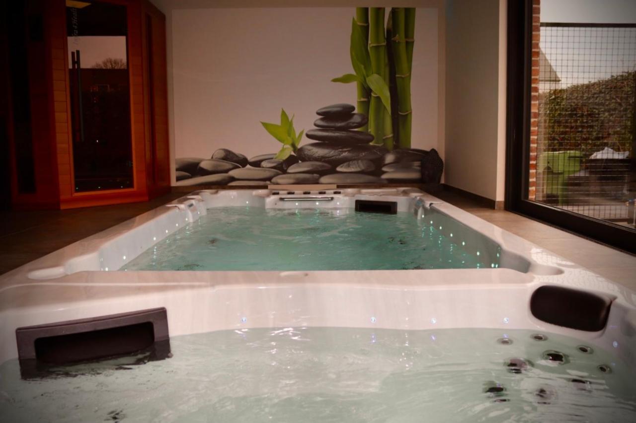 'T Vlyt Vakantiehuis-Wellness Bed & Breakfast Riemst Ngoại thất bức ảnh