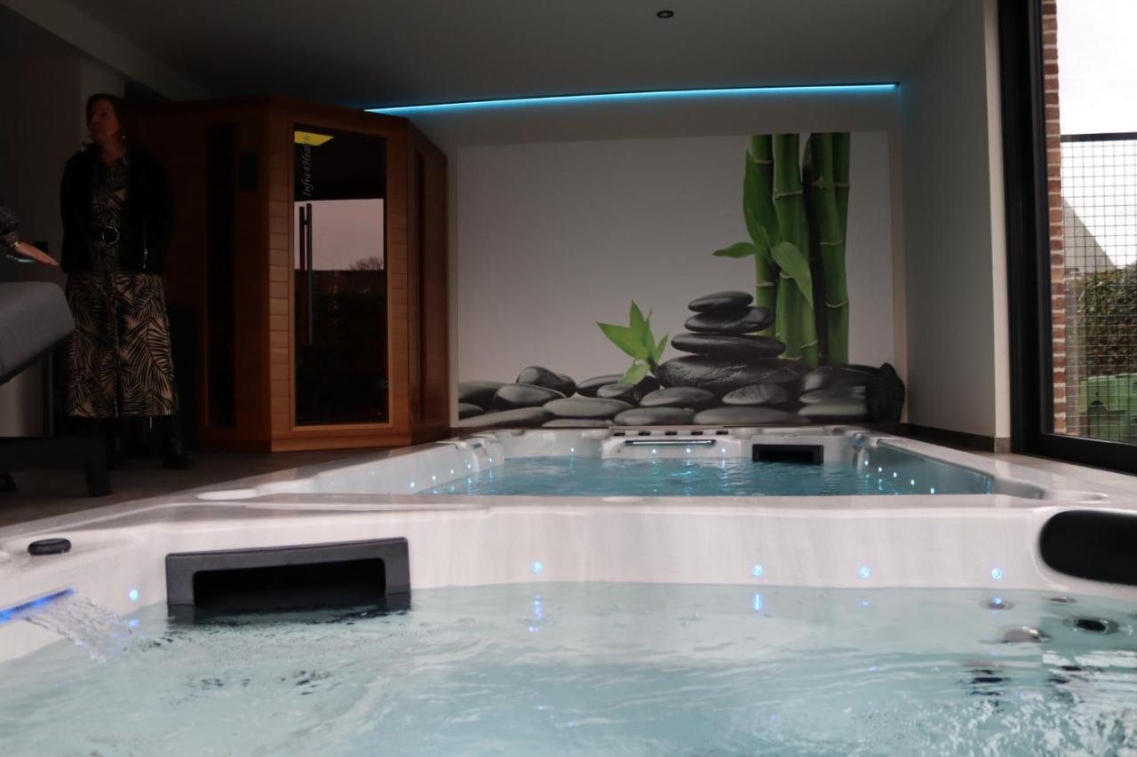 'T Vlyt Vakantiehuis-Wellness Bed & Breakfast Riemst Ngoại thất bức ảnh